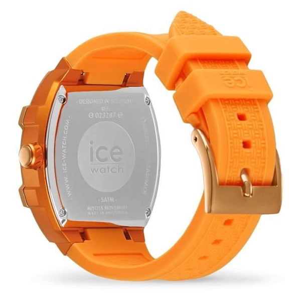 Montre ICE WATCH - Kvinna - 023287 - Armband i orange silikon - Vattentålig 5 ATM Orange