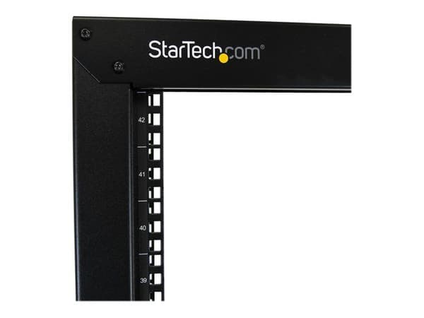 Serverrack - StarTech.com - 42U - Robust stål - Kapacitet 300 kg - Drejelige hjul