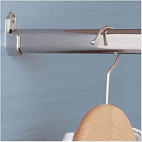 Vaatekaappi - STOR PLANET - Soikea - 150cm - Kromi - Nykyaikainen Krom