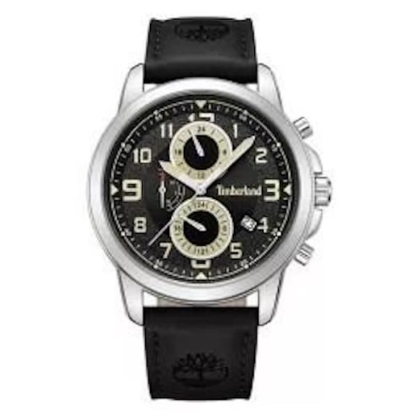 Ur - TIMBERLAND - TDWGF9002401 - Kvarts - Rustfrit stål - Brunt læder kastanj