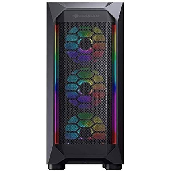 ATX Semi-Tower Kabinet - COUGAR - Sort - Midi Format - ATX Størrelse - Optimal Küling