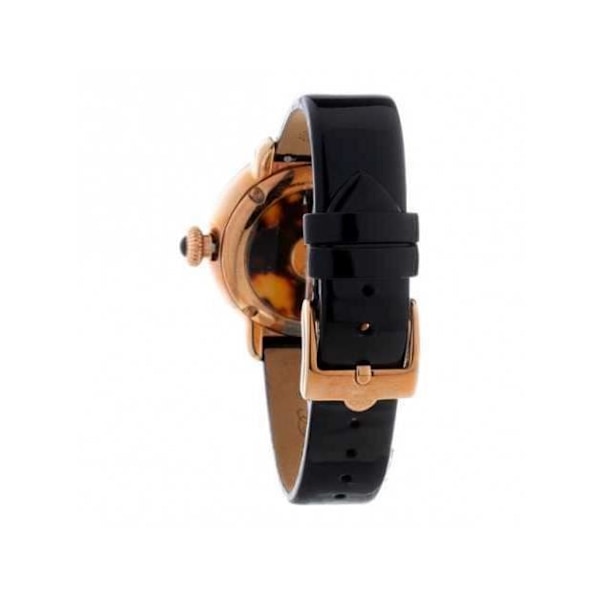 Dameur - Glam Rock - GR77005 - Ø 40 mm - Læder - Vandmodstand 10 Atm Silver