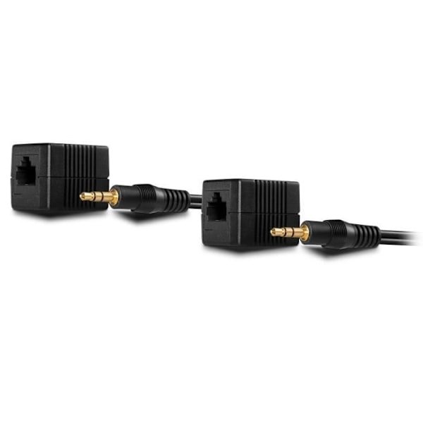 LINDY Stereoaudion laajennussarja Jack 3,5mm - Cat.5 / 6 - 100m