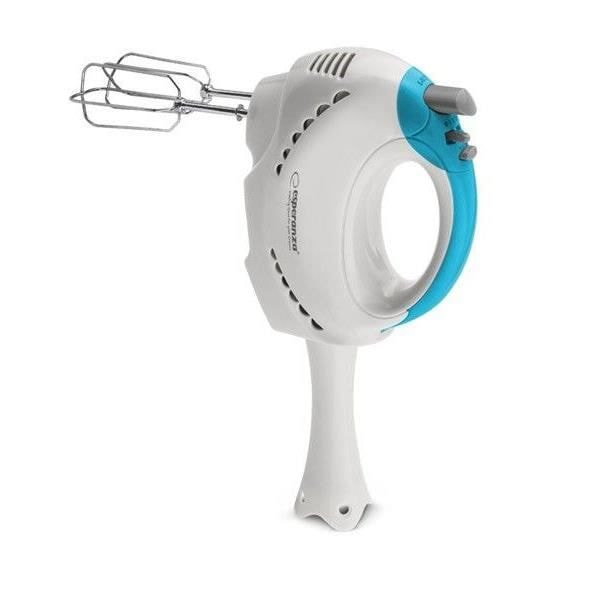 Esperanza EKM010 Tiramisu Mixer 300 W, Hvid/Blå - 5901299917077