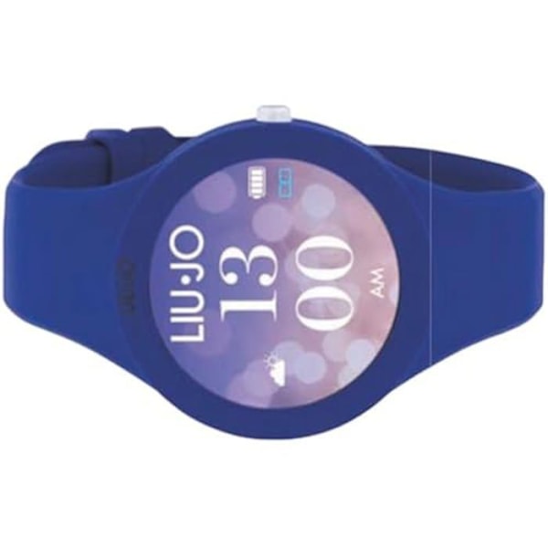 Unisex Smartwatch Voice Paint Blue Liu Jo - Bluetooth - 1,2 Tommer - Quartz - Mineralglas Blå