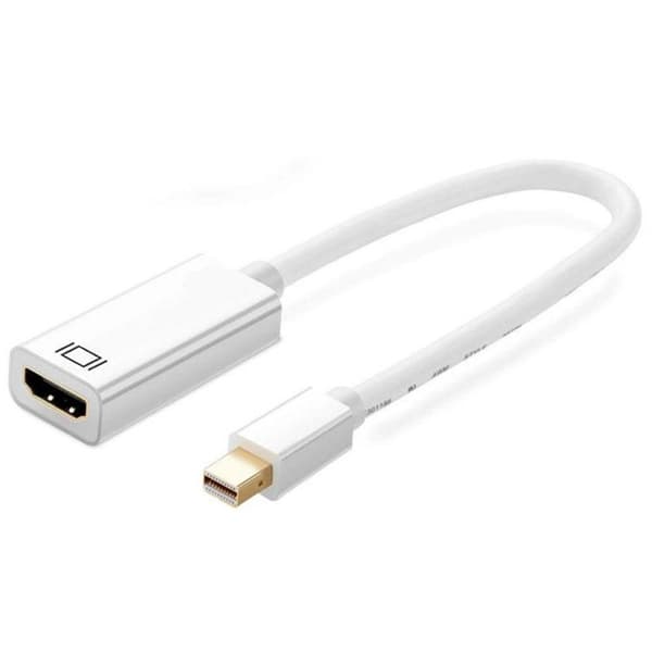 Adapter - EWENT - EC1458 - Mini DisplayPort til HDMI - 4K/30Hz - Hvid