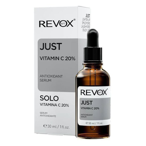 Kasvoseerumi - Revox - Vain C-vitamiini 20% - Antioksidantti - Kollageeni - Tasainen iho