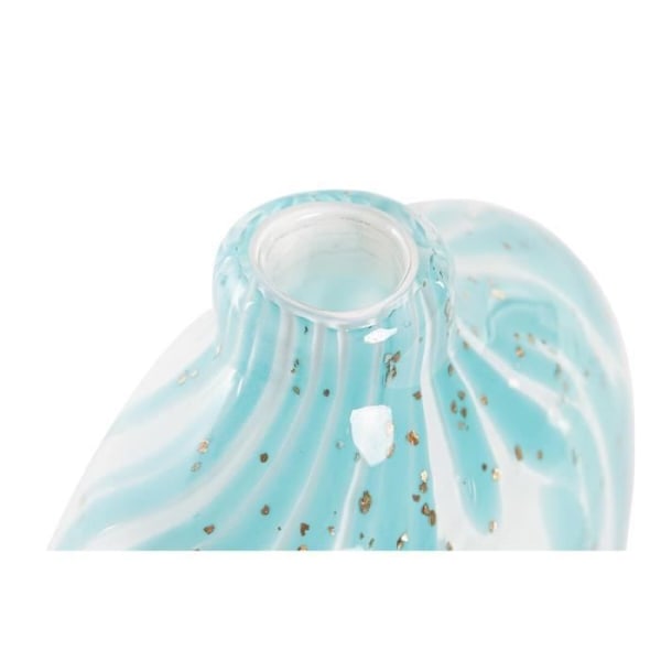 blå middelhavsdesign vase 21,5 cm