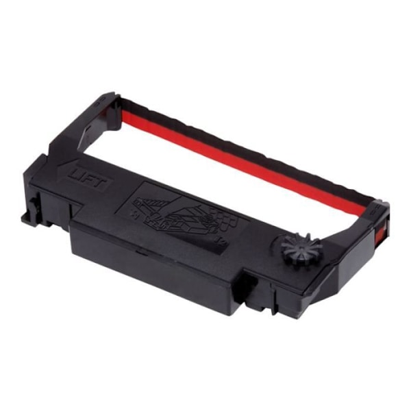 Epson ERC 38BR - Udskrivningsbånd - 1 x sort, rød...
