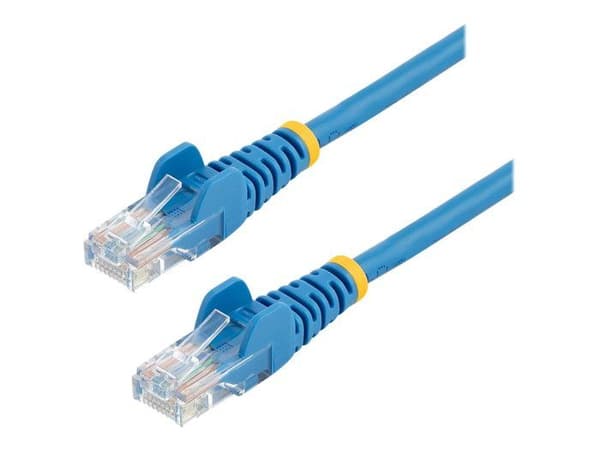 Netværkskabel Cat5e UTP uden krog på 3m - STARTECH - Blå - Anti-krog