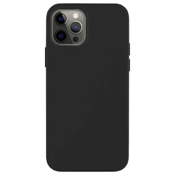 Coque - MUVIT - FUNDA RECYCLETEK - Sort - Blød - Kompatibel med Apple iPHONE 12 Pro Max Sort