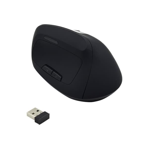 Ewent EW3158 trådløs optisk mus - 5 knapper - 2,4 GHz - Sort