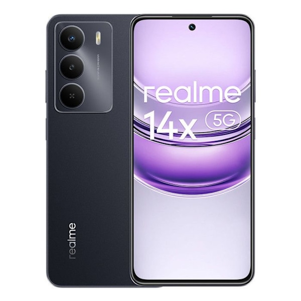 SMARTPHONE Realme 14X 5G Sort 8GB RAM 256GB Sort