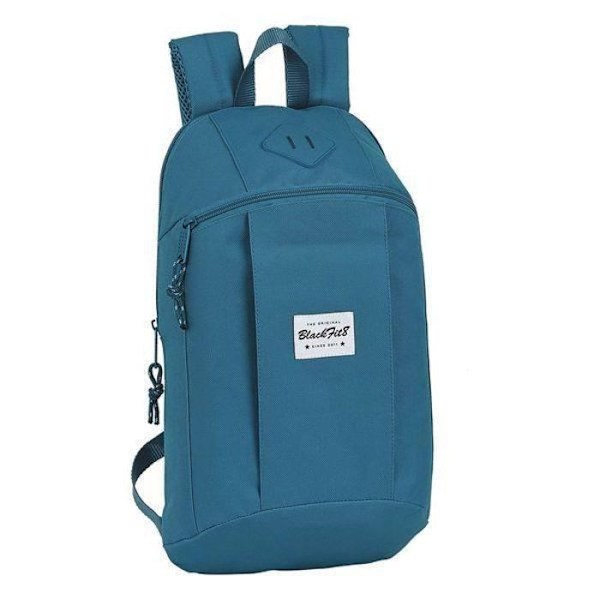 BlackFit8 Egeo Blue børnerygsæk - Polyester - 10 L - Ergonomisk polstring Svart