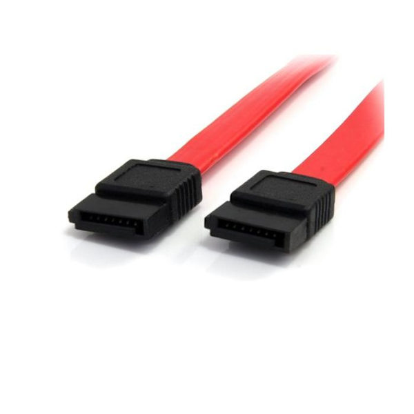 30 cm SATA til SATA kabel - STARTTECH - Uden låsning - Rød