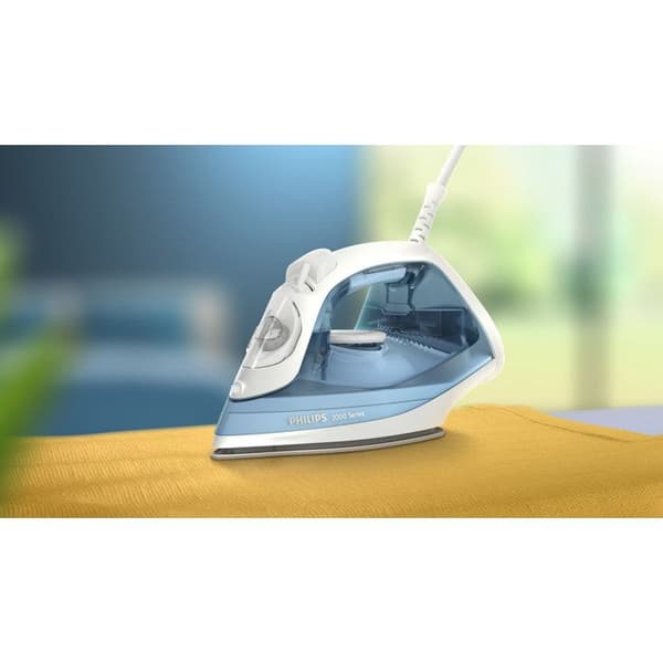 Dampjern - PHILIPS - DST2010/20 - 2000W - Blå - Non-stick sål Blå