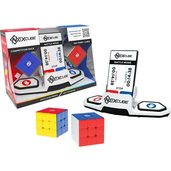 Strategia- ja pulmapeli - GOLIATH - Nexcube Battle Pack - 2 nexcube 3x3 - Monivärinen Flerfärgad