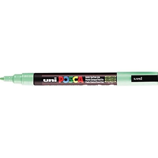 Merkki - UNI-BALL - Uni Posca 0,9-1,3 mm - Monivärinen - Pyyhimätön - Hieno kärki mångfärgad
