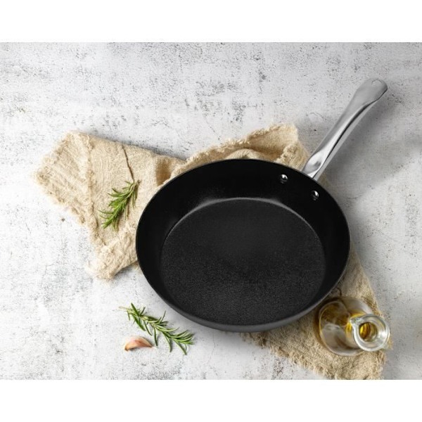 Wok i kulstofstål - GSW - AVANTI - 28 cm - Induktion