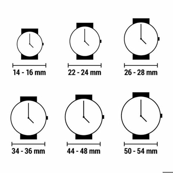 Herrklocka - Guess - W0674G7 - Kvarts - Läder - 10 Atm - 45 mm Vit