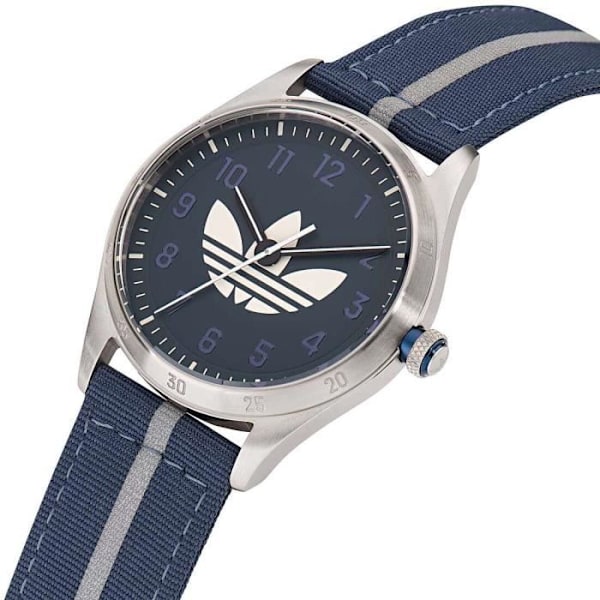 Adidas-kello - Unisex - AOSY23041 - Sininen kangas - Vedenkestävä 5 baaria Blå