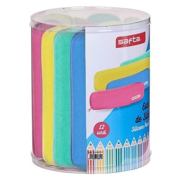 Silikoniset lastenkassit (12 kpl) - SAFTA - Youth Design - Musta