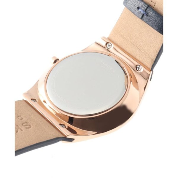 Ur - Skagen - SKW6834 - Blå Læder - Vandafvisende 3 bar - 37 mm Blå