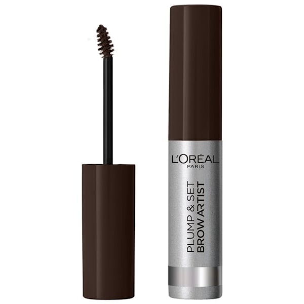 Ripsiväri - L'Oréal Paris - Kulmakarva Artist Plump & Set - Sävy: 108 Tummanruskea - Volyymigeeli 108 Mørk brunette