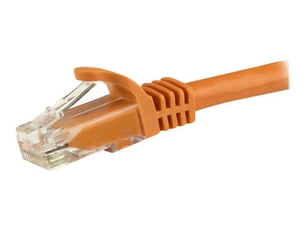 Cat6 Gigabit UTP netværkskabel uden krog - 10 m - Sort - STARTTECH