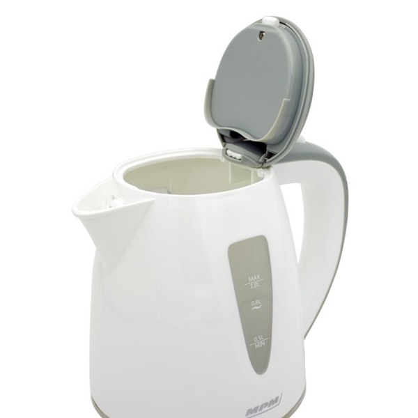 Sähkökannus - MPM - MCZ-64 - 1 litra - 1200 W - Ilman BPA:ta - Langaton