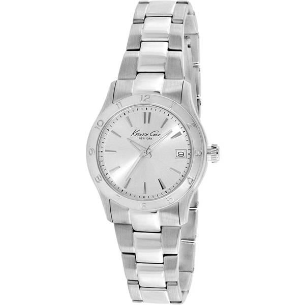 Damklocka - KENNETH COLE - VIRGINIA IKC4932 - Kvarts - Analog - Läder