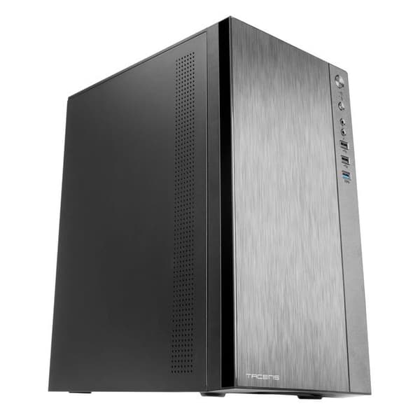 Mini Tower Micro ATX PC kabinet - Tacens - Anima - 2x USB 2.0 - 1x USB 3.0 - Sort