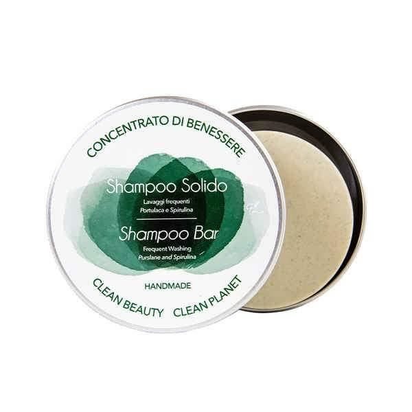 Biocosme Organic Solid Shampoo (130 g) Grøn