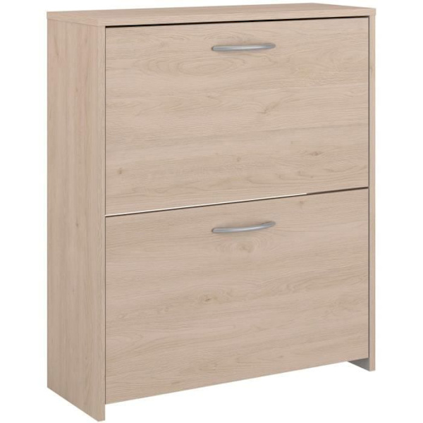 Sko skoletøj med 2 låger - EASY LIFE - Eg - 66,5 x 78,5 x 25,1 - PARISOT