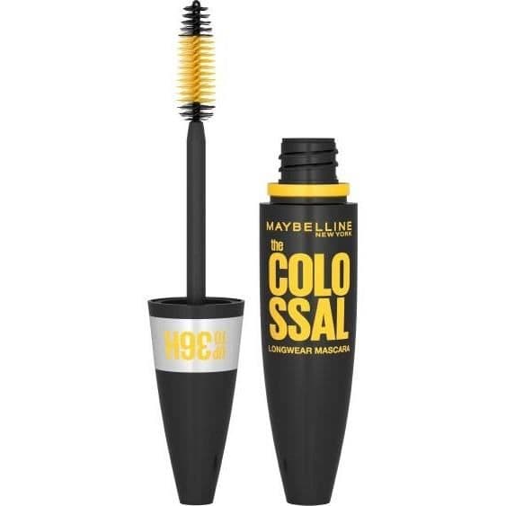MAYBELLINE NEW YORK Colossal vedenpitävä ripsiväri musta 9,5 ml Sort