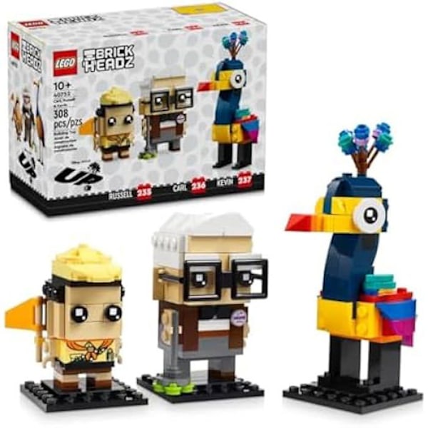 BrickHeadz - LEGO - 40572 - Carl, Russell og Kevin - 150 dele - Fra 8 år Flerfärgad
