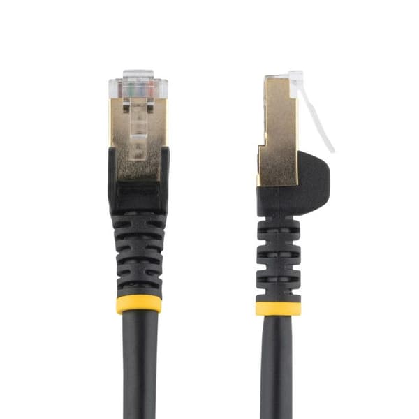 startech 5m cat6a ethernet-kaapeli musta - suojattu kuparilanka