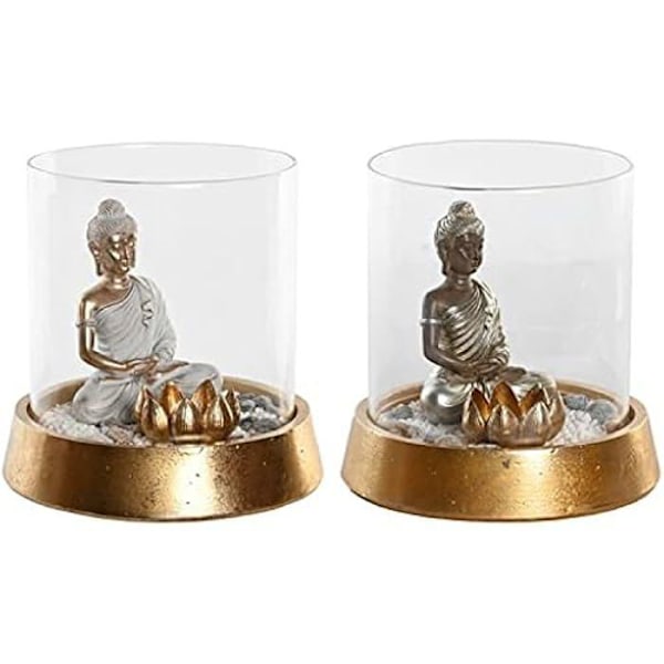 DKD Home Decor Koristehahmo, kulta, hopea, viro Guld, Silver.