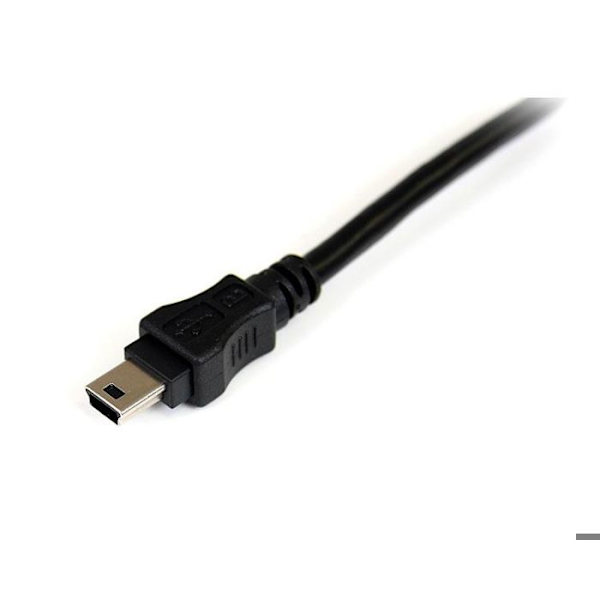 USB 2.0 Y-kabel til ekstern harddisk - STARTECH - 1,8m - 2x USB A (M) til 1x USB Mini B (M)