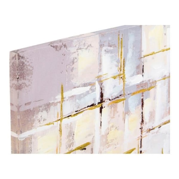 Kehys DKD Home Decor Squares Canvas Abstract (2 kpl) (100 x 3 x 100 cm)