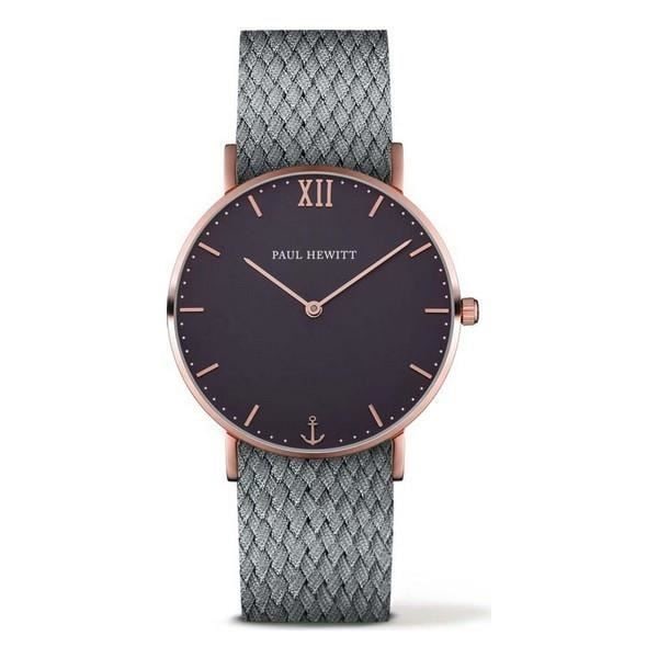 Klocka - Paul Hewitt - PH-SA-R-ST-B-18S - Ø 39 mm - Kvarts - Nylon Blå/Rosa Blå, Rosa