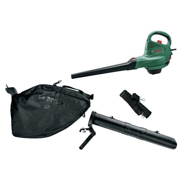 Aspirator Blæser Knuser BOSCH - UniversalGardenTidy 3000 - Elektrisk - 3000 W - 285 km/h - 50 L - Grøn