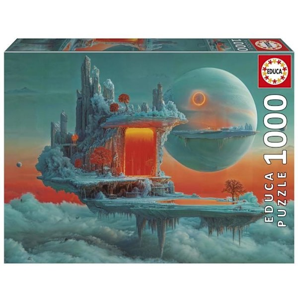 1000 palan palapeli: TULEN JA JÄÄN PLANETTA