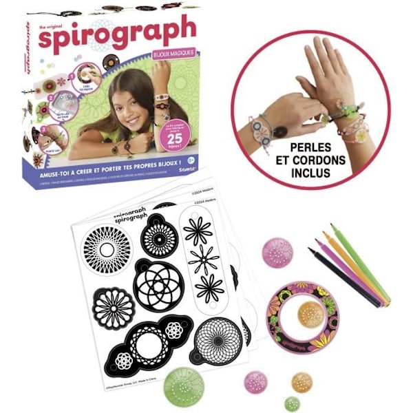 Spirograph taikakorut Flerfärgad