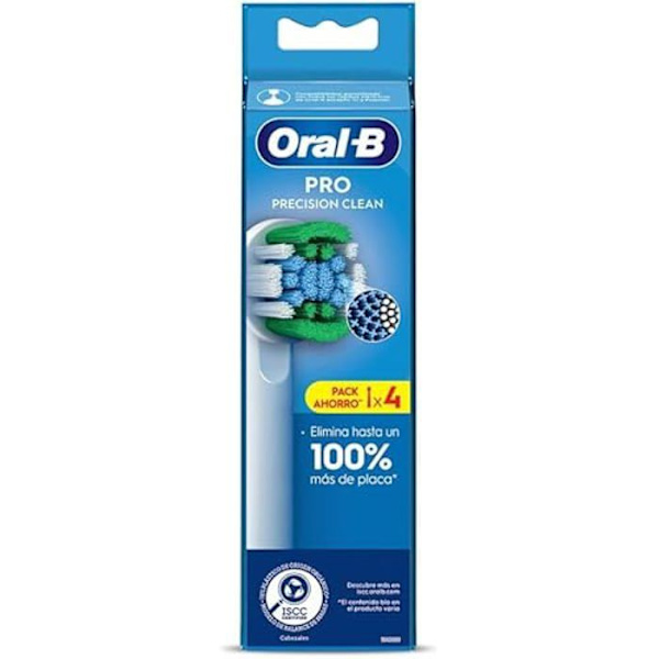Vaihtohammasharjan päät - ORAL-B - Pro Precision Clean - 4 kpl pakkaus - Aikuiset - 16,35 g