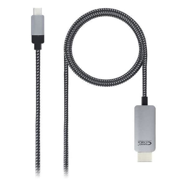 USB C til HDMI NANOCABLE 4K HDR - - - NANOCABLE