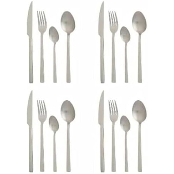 Bestickset - Kinvara - 6 enheter - Rostfritt stål - Flerfärgad - Tål diskmaskin Flerfärgad