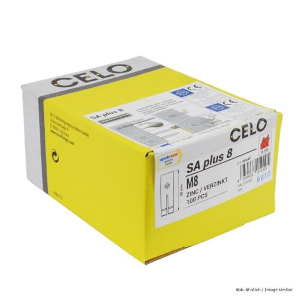 Taco konisk expansor SA Plus - CELO - 910SAP - Metallankare - 50 enheter - 12x40 mm