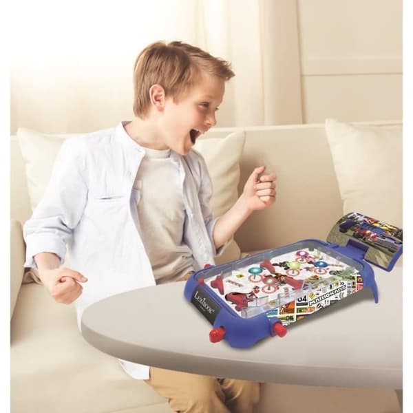 MARIO KART - Elektronisk Flipper - Lys- og Lyd Effekter - LEXIBOOK Blå