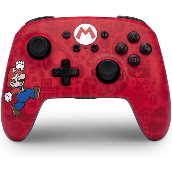 Manette Sans Fil Here We Go Mario - Lisävaruste - SWITCH Röd